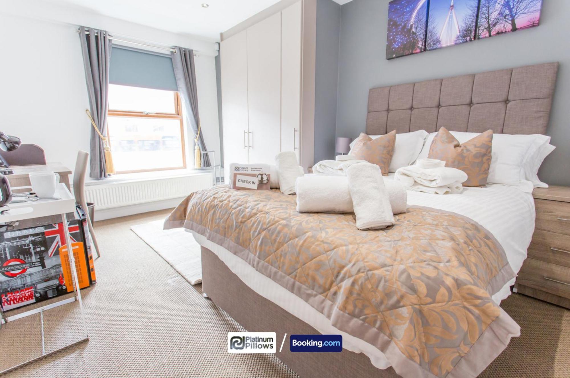 Modern Oxford 4 Bedroom Apartment, Contractor Accommodation, Walkable Into City Centre, Weekly & Monthly Deals Luaran gambar