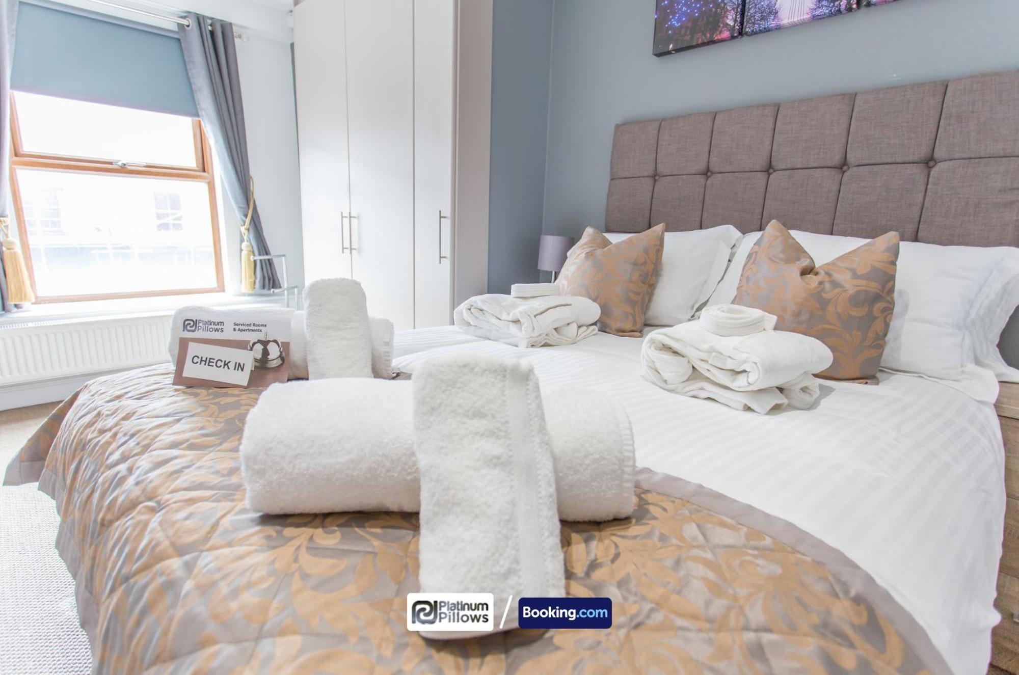 Modern Oxford 4 Bedroom Apartment, Contractor Accommodation, Walkable Into City Centre, Weekly & Monthly Deals Luaran gambar